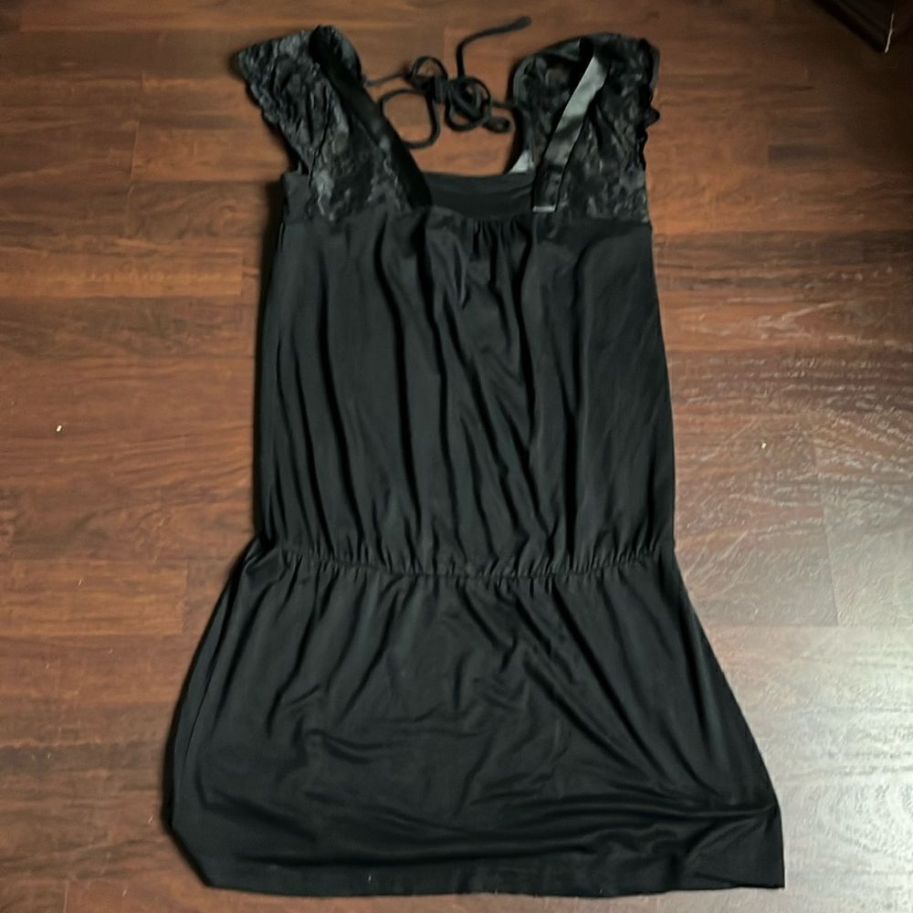 Black minidress 